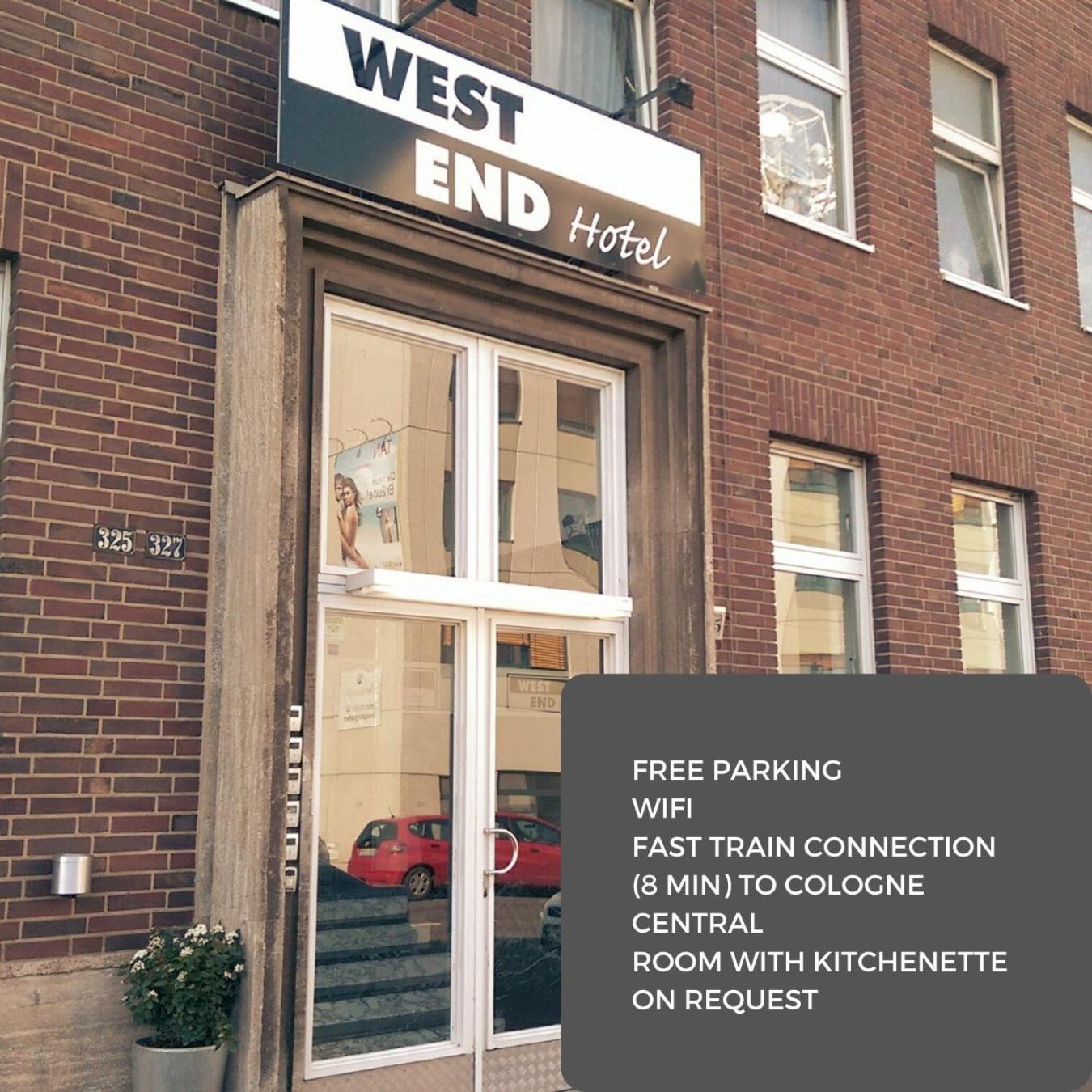 Hotel Westend Köln Eksteriør billede